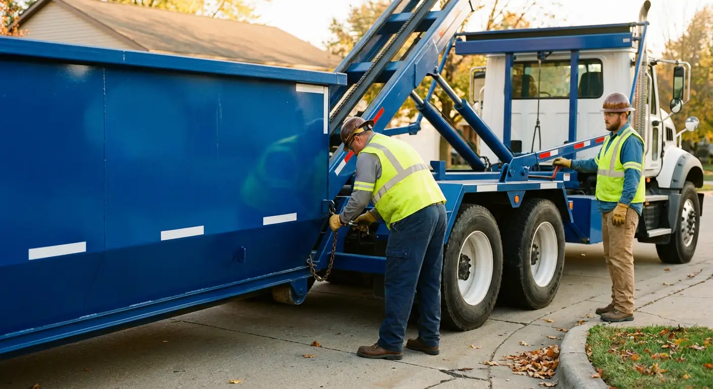 Dumpster delivery safety protocols in Chandler, AZ