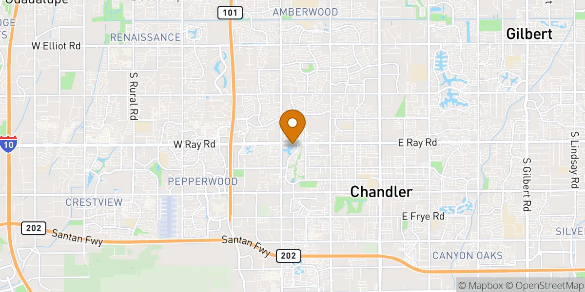  neighborhood map in Chandler, AZ
